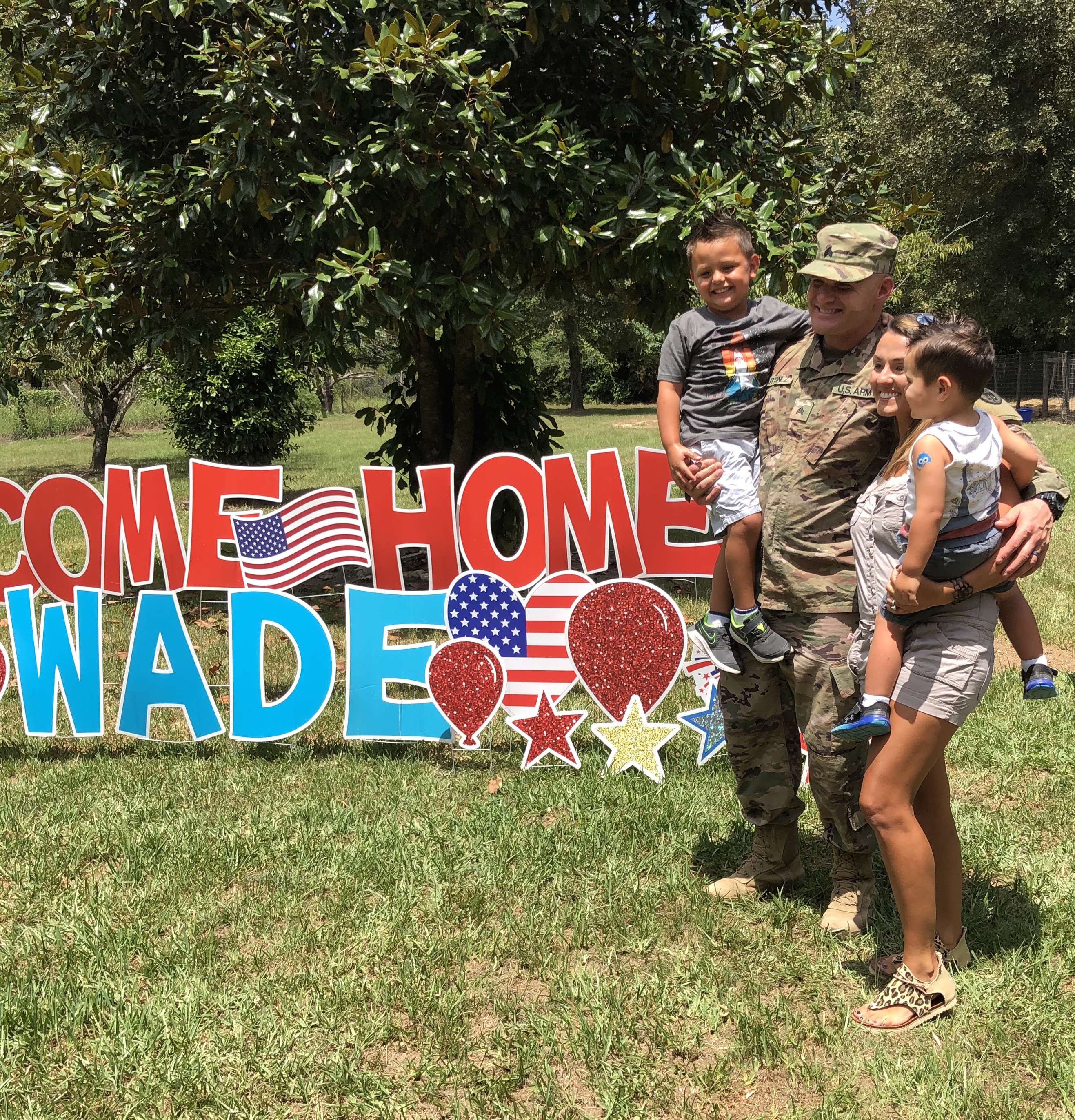 Ranch Manager Wade Martinez and Family